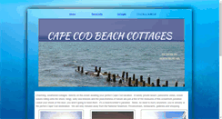 Desktop Screenshot of capecodbeachcottages.com